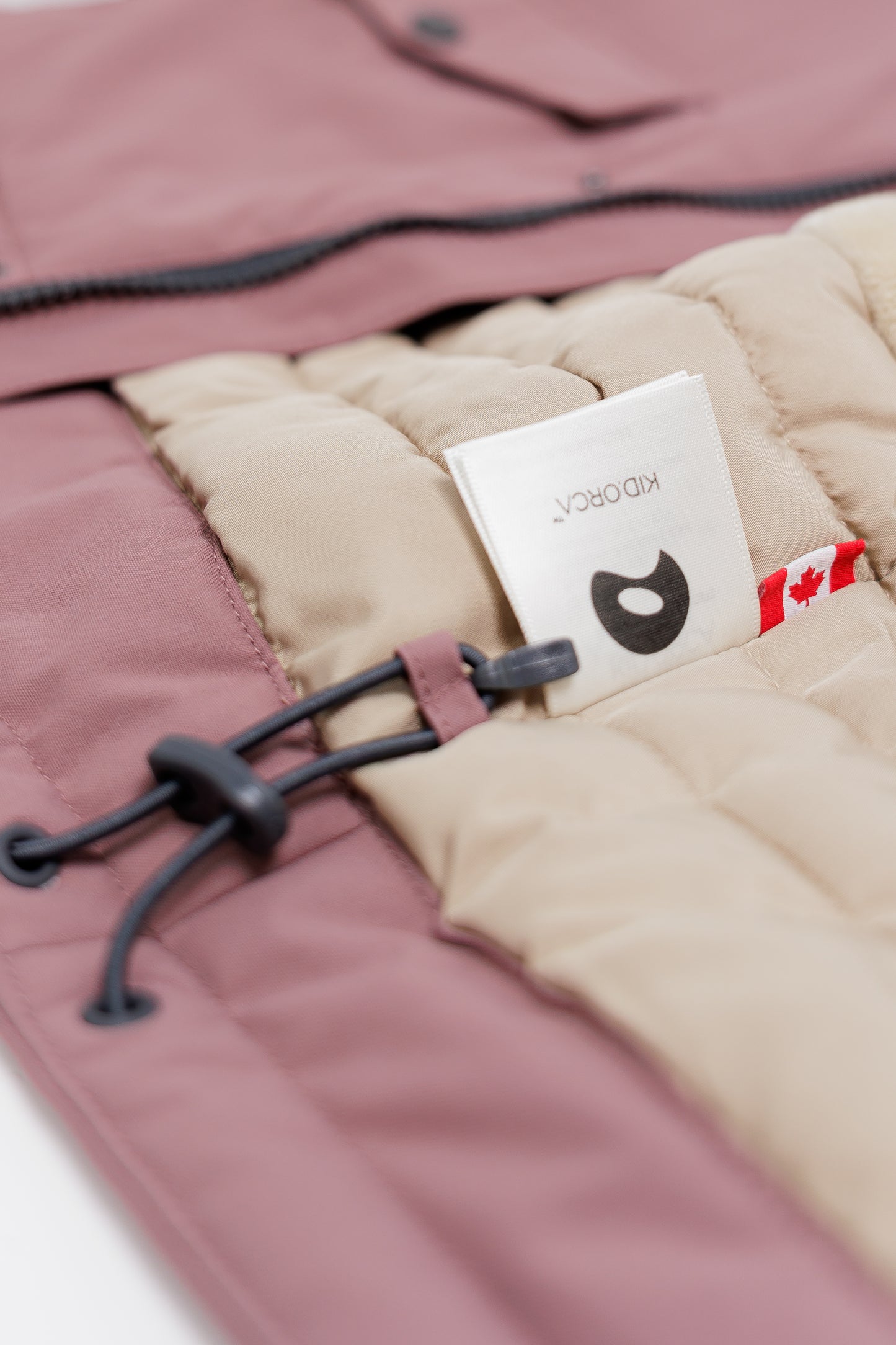 Kids Winter Jacket - Cypress Waterproof Fleece Padded - Rose Taupe