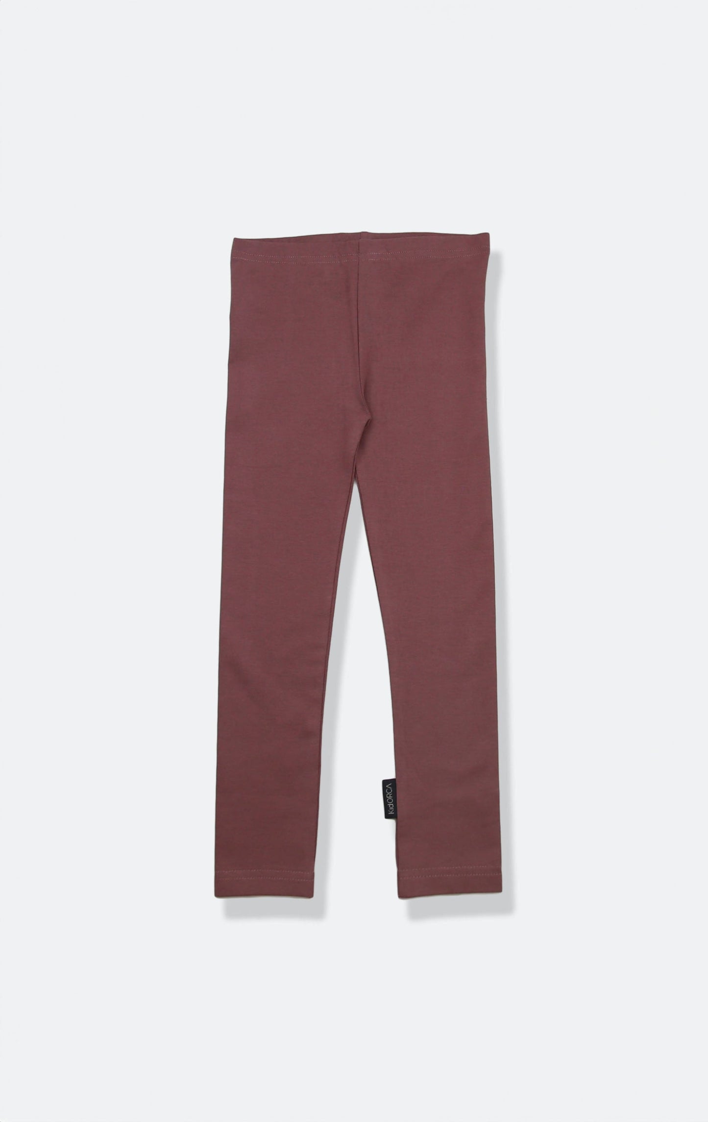 Kids Leggings – Organic Cotton – Deep Mauve