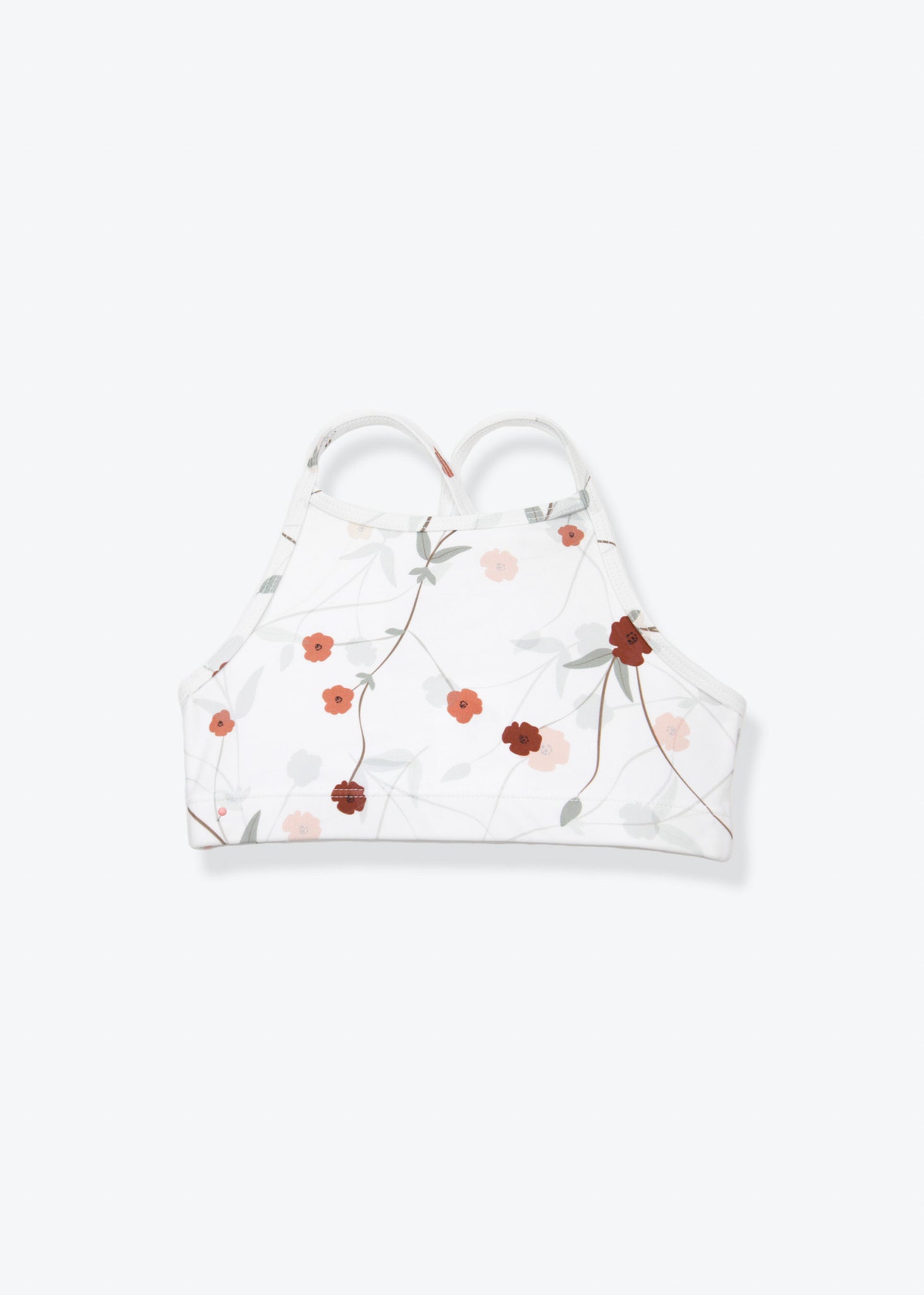 Girls swim bottom Lalliana coconut print – front view