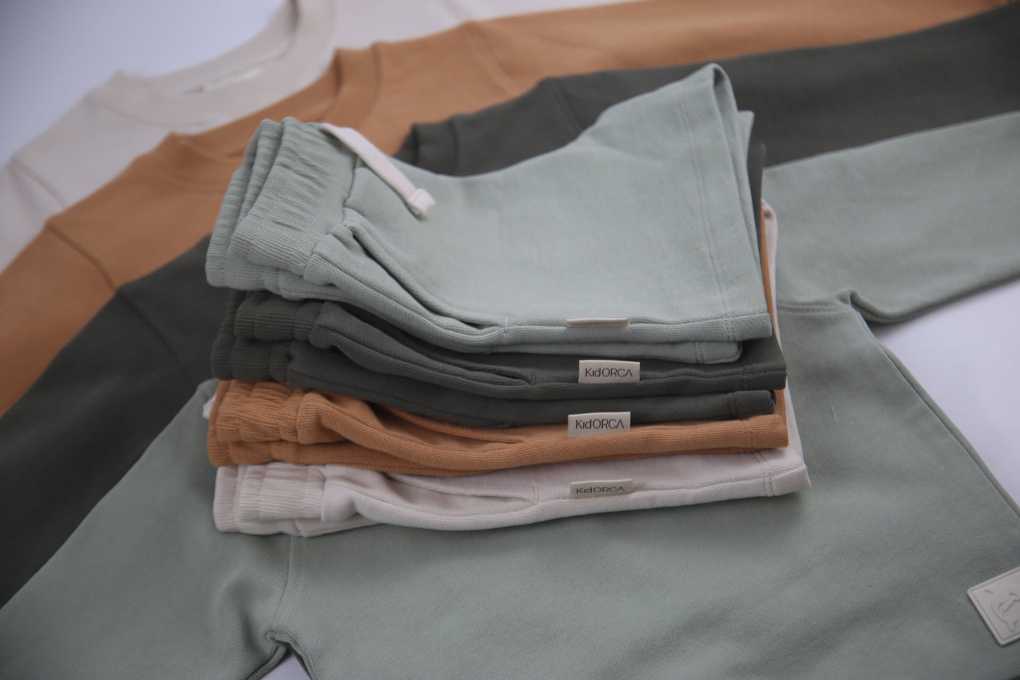Organic french terry kids sweatshirt