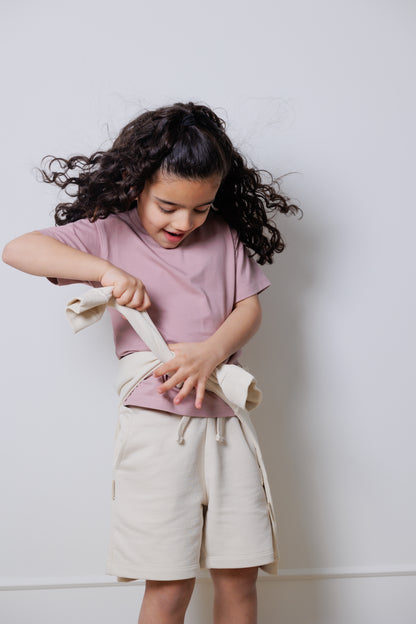 Kids T-Shirt- Organic Cotton – Mauve