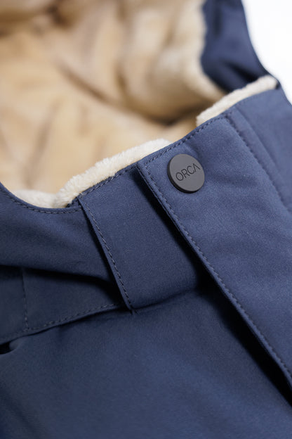 Kids Winter Jacket - Cypress Waterproof Fleece Padded - Ombre Blue