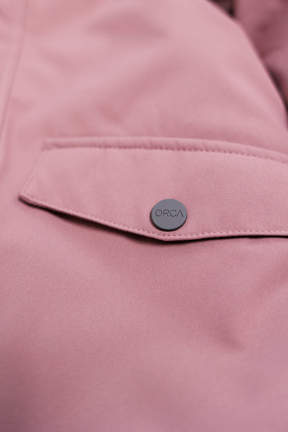 Kids Winter Jacket - Cypress Waterproof Fleece Padded - Rose Taupe