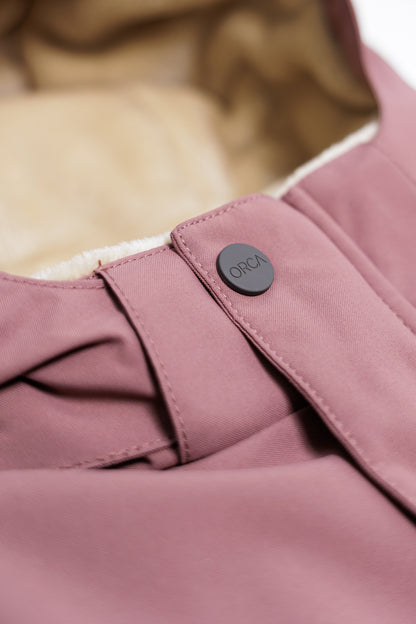 Kids Winter Jacket - Cypress Waterproof Fleece Padded - Rose Taupe