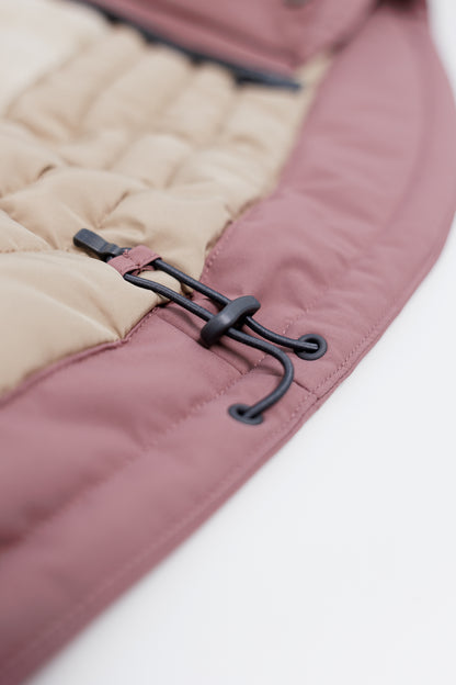 Kids Winter Jacket - Cypress Waterproof Fleece Padded - Rose Taupe