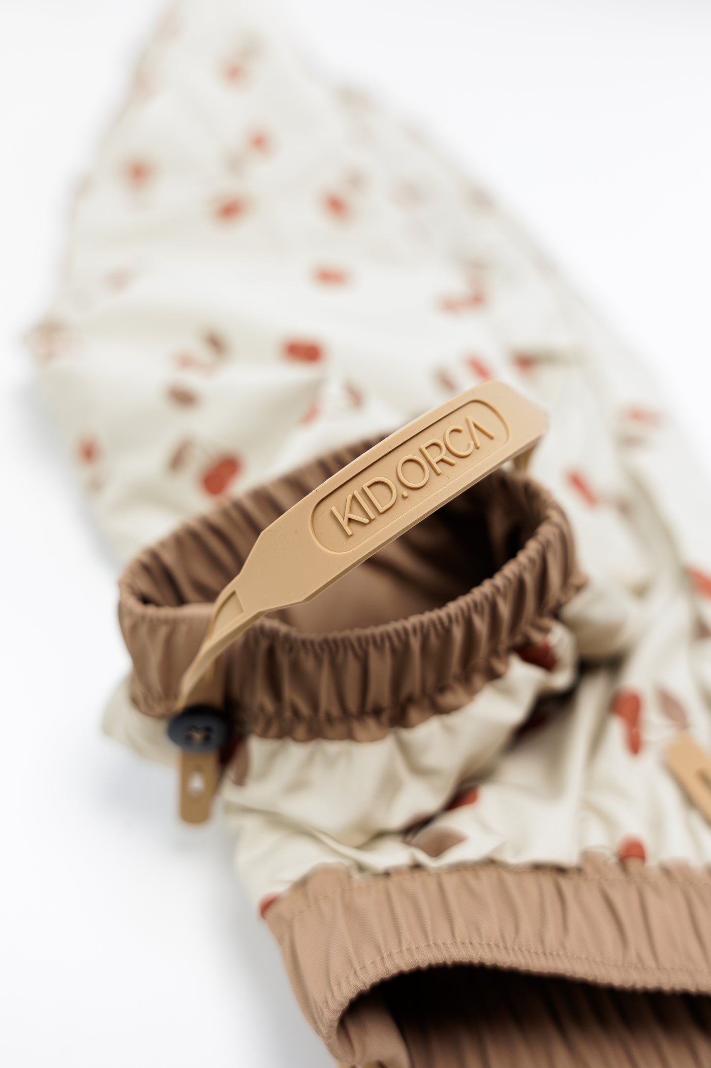 Kids Rain Pants - TOFINO Waterproof Breathable Technical - Portabella / Cherry