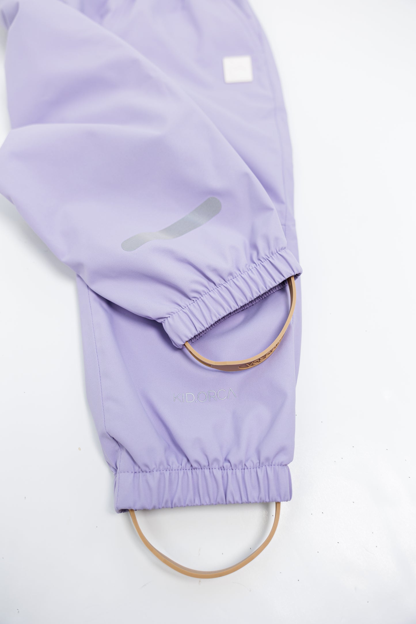 Kids Rain Pants - TOFINO Waterproof Breathable Technical - Lilac / Floral