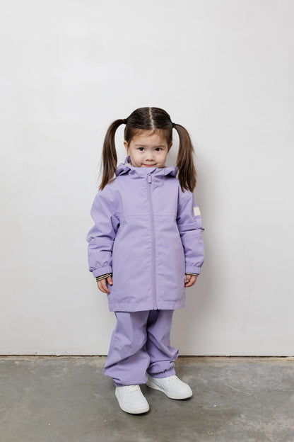 TOFINO Jacket Waterproof Packable Technical - Spring/Summer - Lilac / Floral