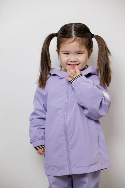 TOFINO Jacket Waterproof Packable Technical - Spring/Summer - Lilac / Floral