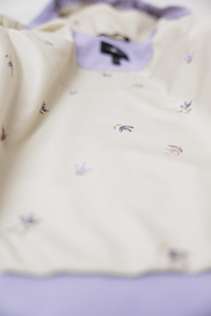 TOFINO Jacket Waterproof Packable Technical - Spring/Summer - Lilac / Floral