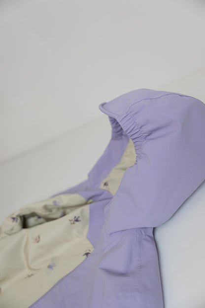 TOFINO Jacket Waterproof Packable Technical - Spring/Summer - Lilac / Floral