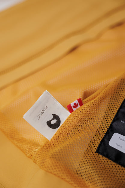 TOFINO Jacket Waterproof Packable Technical - Spring/Summer - Spruce Yellow