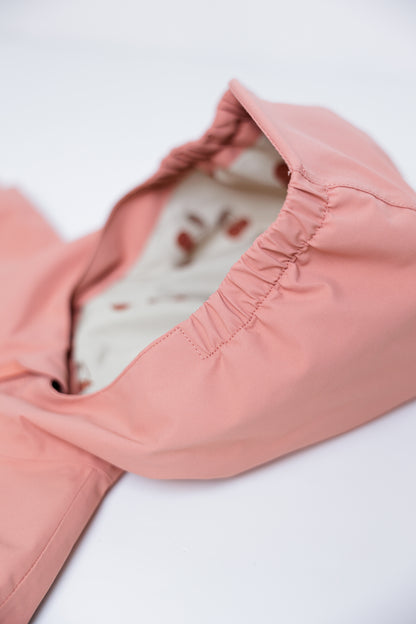 TOFINO Jacket Waterproof Packable Technical - Spring/Summer - Cameo / Cherry