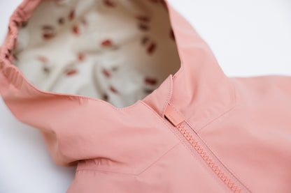 TOFINO Jacket Waterproof Packable Technical - Spring/Summer - Cameo / Cherry