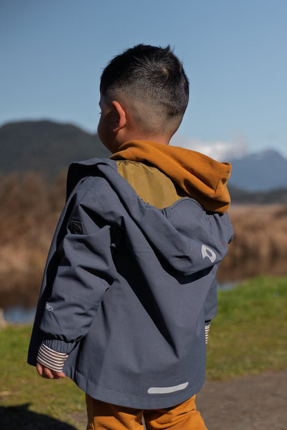 TOFINO Jacket Waterproof Packable Technical - Spring/Summer - Ombre Blue