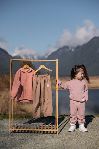 TOFINO Jacket Waterproof Packable Technical - Spring/Summer - Cameo / Cherry