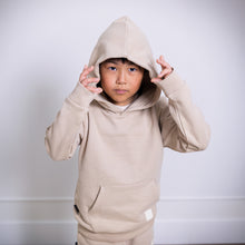 Kids Hoodie - Organic Brushed Terry Cotton – Wheat