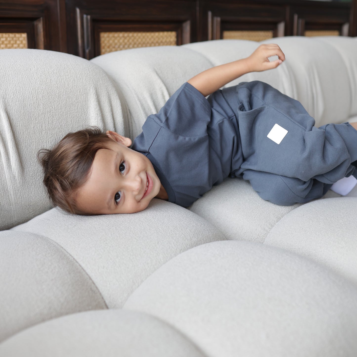 Kids Sweatpants - Organic French Terry Cotton  – Fjord