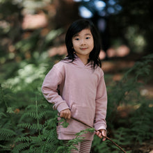 Kids Hoodie - Organic French Terry Cotton – Mauve