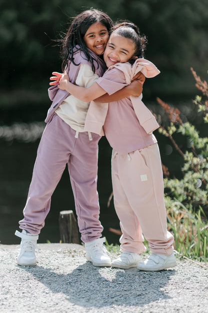 Kids Hoodie - Organic Brushed Terry Cotton – Elderberry