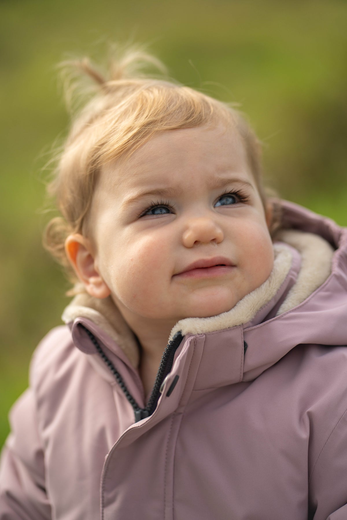 Kids Winter Jacket - Cypress Waterproof Fleece Padded - Mauve
