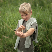 Kids T-Shirt- Organic Cotton – Dusty Olive