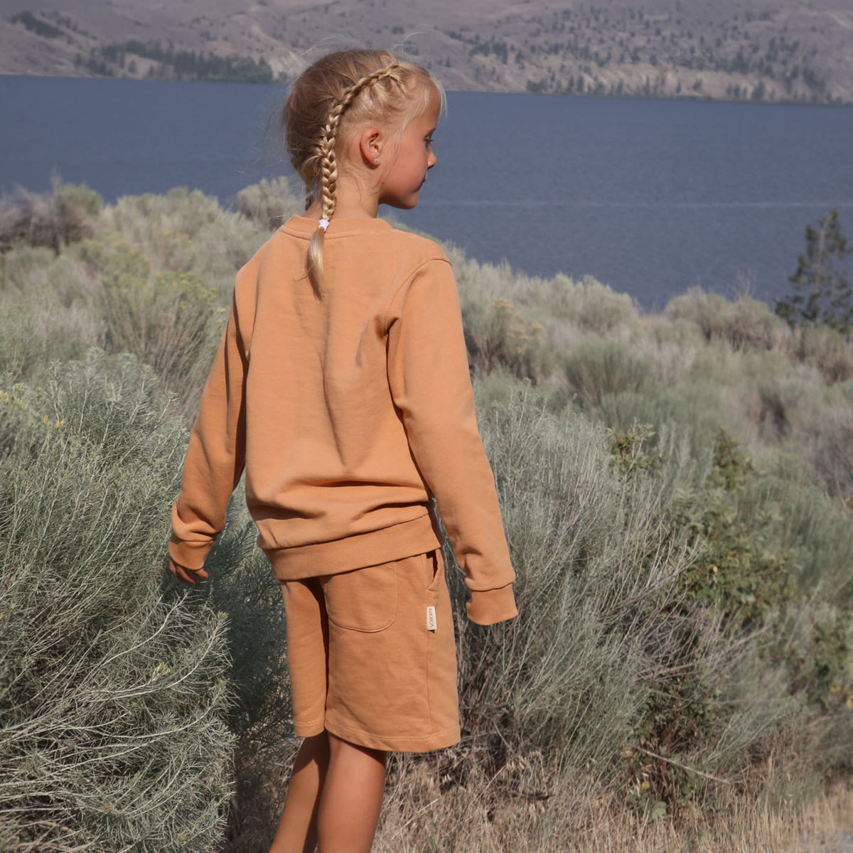 Kids Shorts - Organic French Terry Cotton – Sandstorm