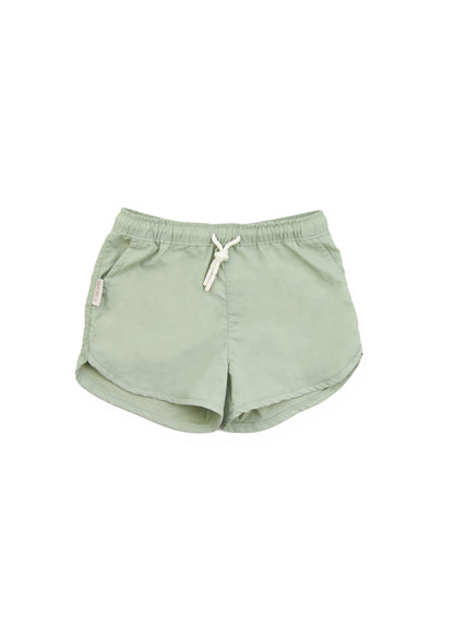 Girls Swim Trunks – Sage