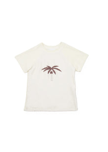 Short-Sleeve Rashguard – Palm Tree