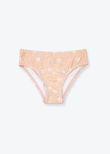 Girls swim bottom Evangelina Tuscany print – front view