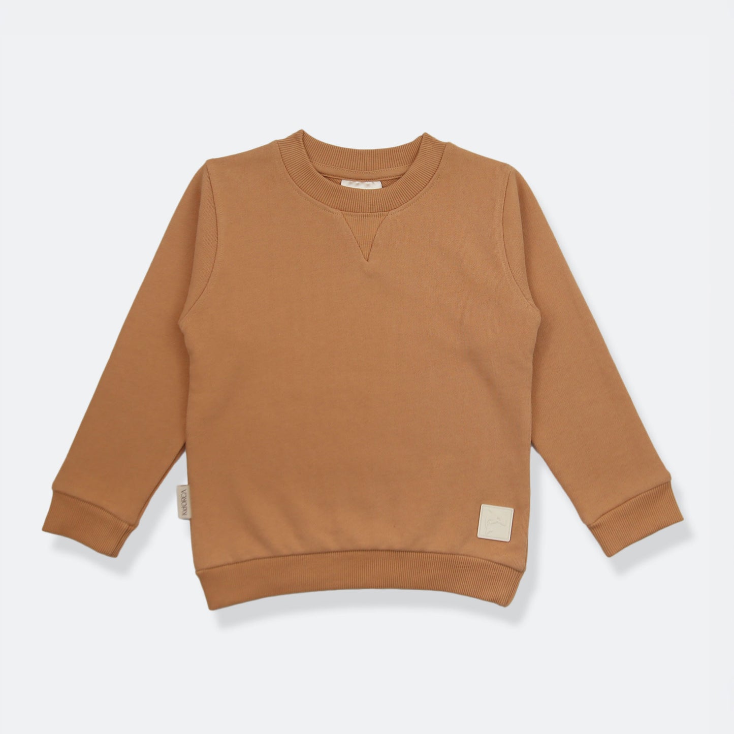 Kids Sweatshirt- Organic French Terry Cotton – Sandstorm