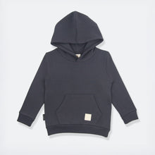 Kids Hoodie - Organic Brushed Terry Cotton - Lava