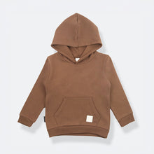 Kids Hoodie - Organic Brushed Terry Cotton – Mocha