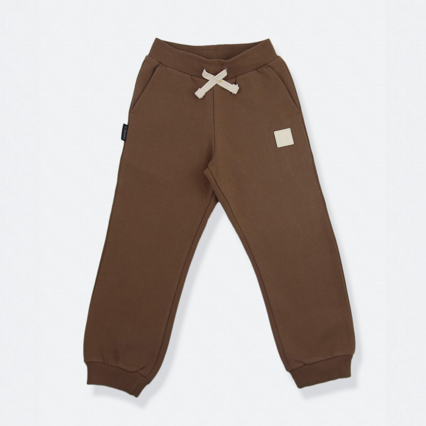 Kids Sweatpants - Brushed Organic Terry Cotton  – Mocha
