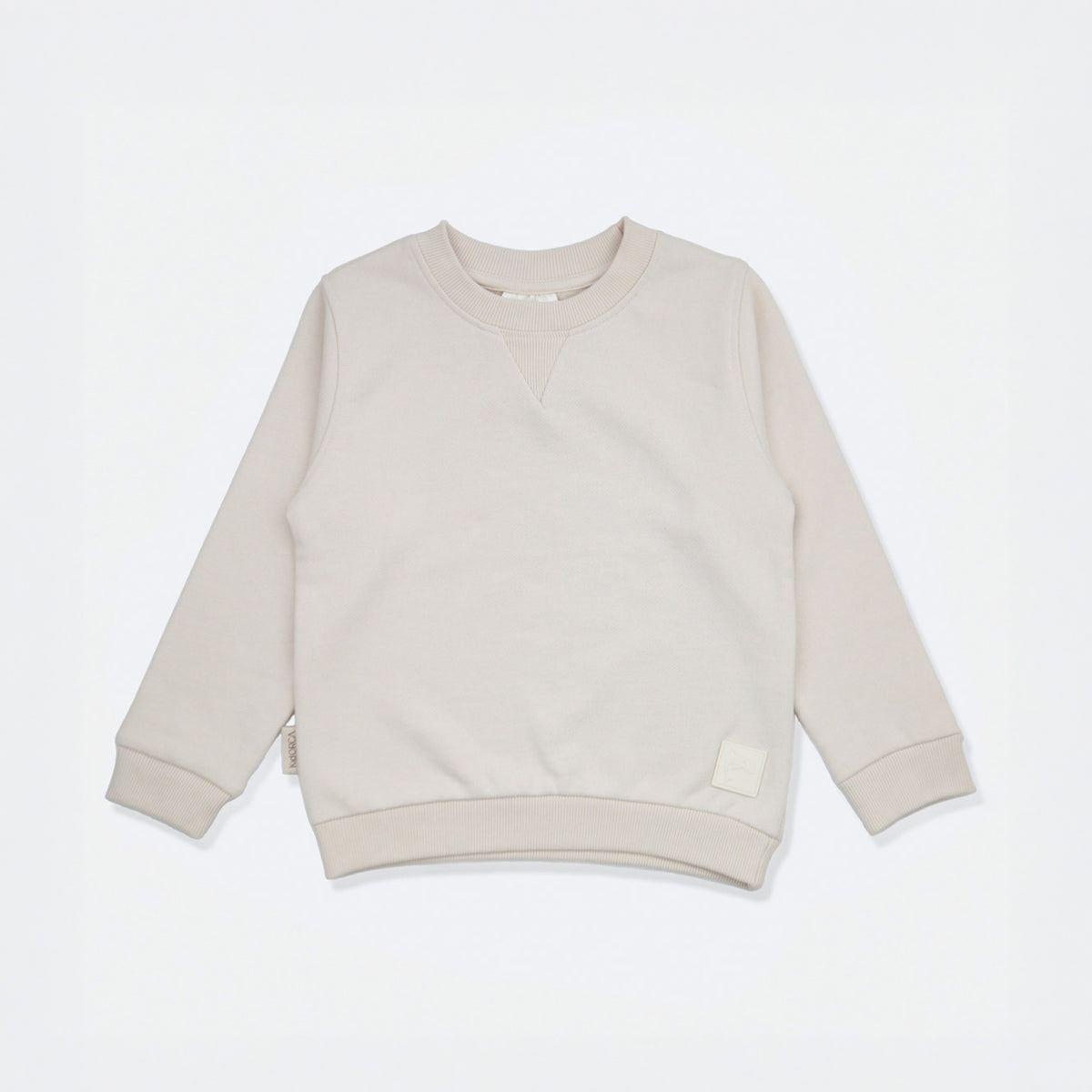 Kids Sweatshirt- Organic French Terry Cotton – Oat