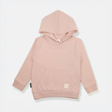 Kids Hoodie - Organic French Terry Cotton – Pale Rose