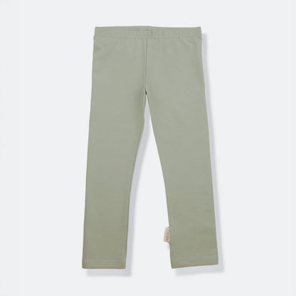 Kids Leggings – Organic Cotton  – Sage