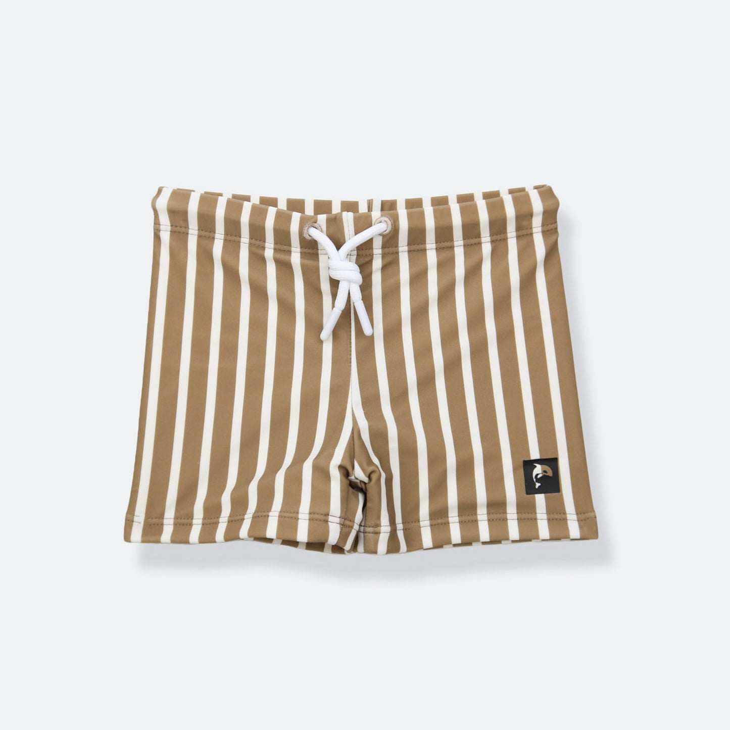 Swim Boardie Shorts – Stripe / Khaki