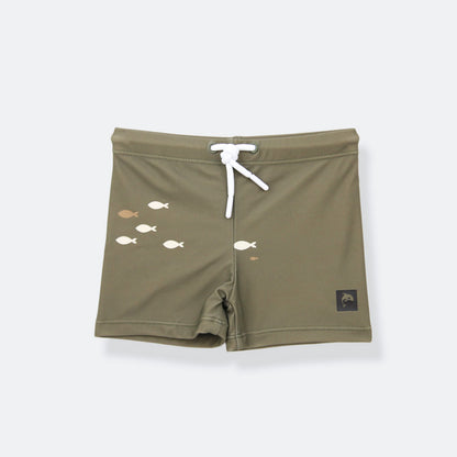 Swim Boardie Shorts – Trout / Kalamata