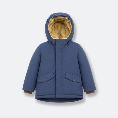 Kids Winter Jacket - Cypress Waterproof Fleece Padded - Ombre Blue