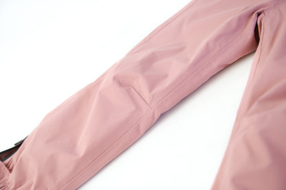 KidORCA Kids Rain Pants Hard Shell Waterproof _ Ash Rose