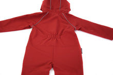 Load image into Gallery viewer, KidORCA Kids Softshell Overall Play Suit _ Merlot
